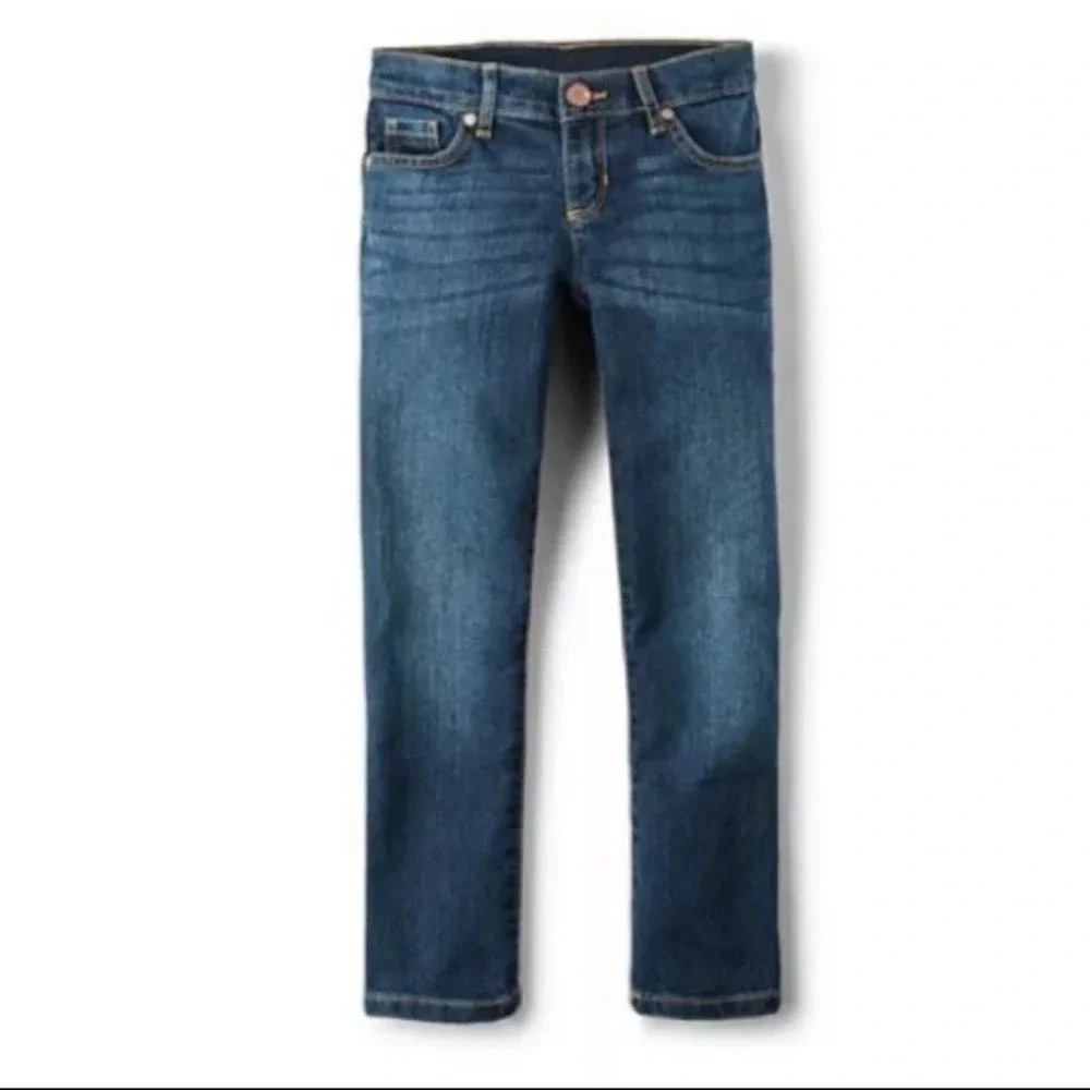 The Children’s Place Girls Basic Skinny‎ Jeans Blue Wash Size 6S Slim Fit New​​​